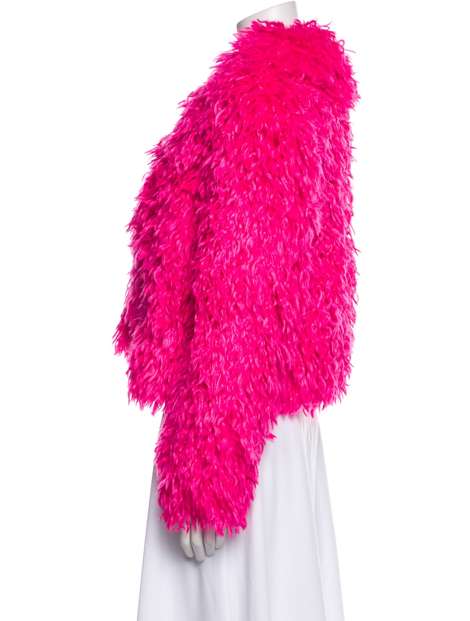 L'Agence Faux Fur Faux Fur Jacket