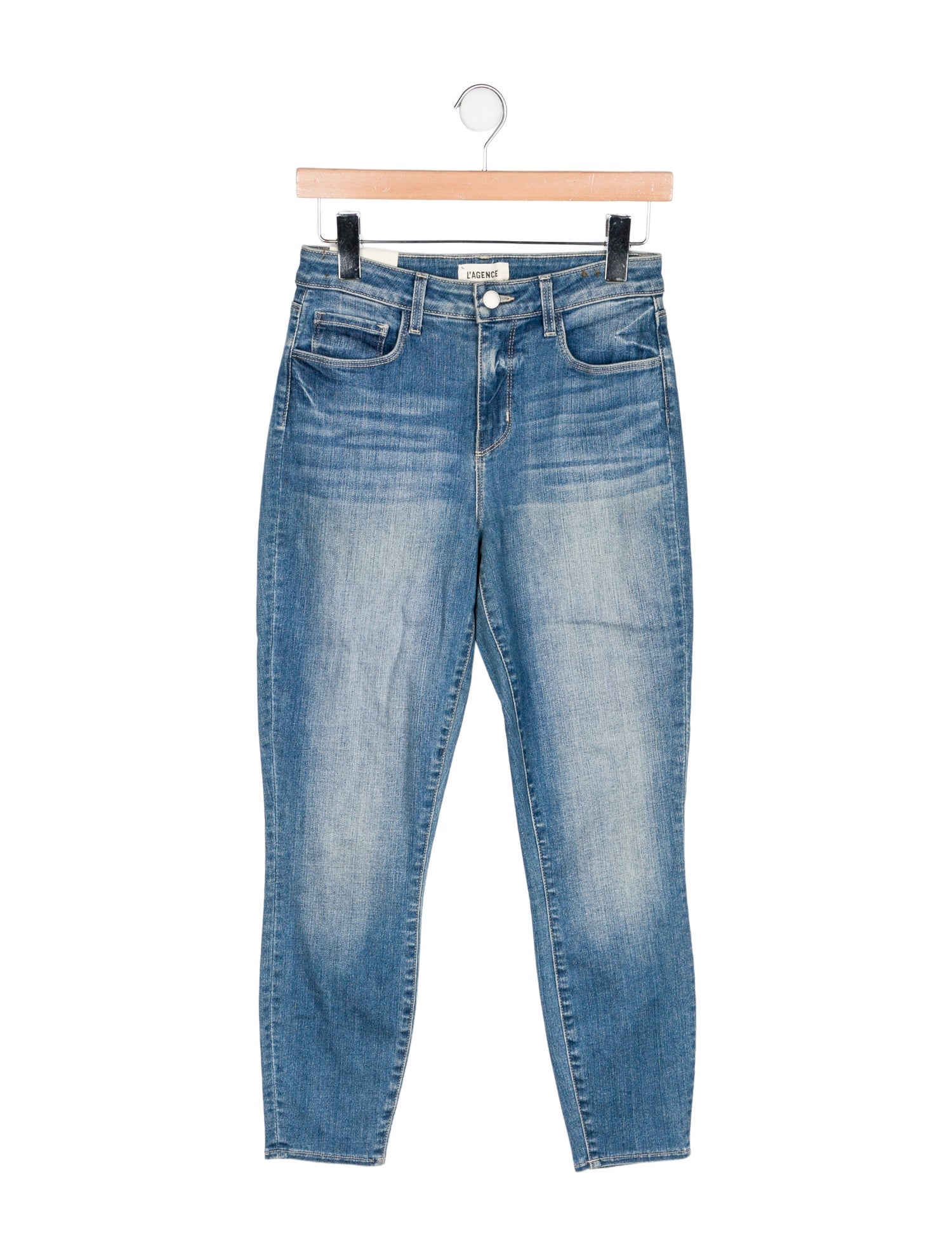 L'Agence Mid-Rise Skinny Leg Jeans
