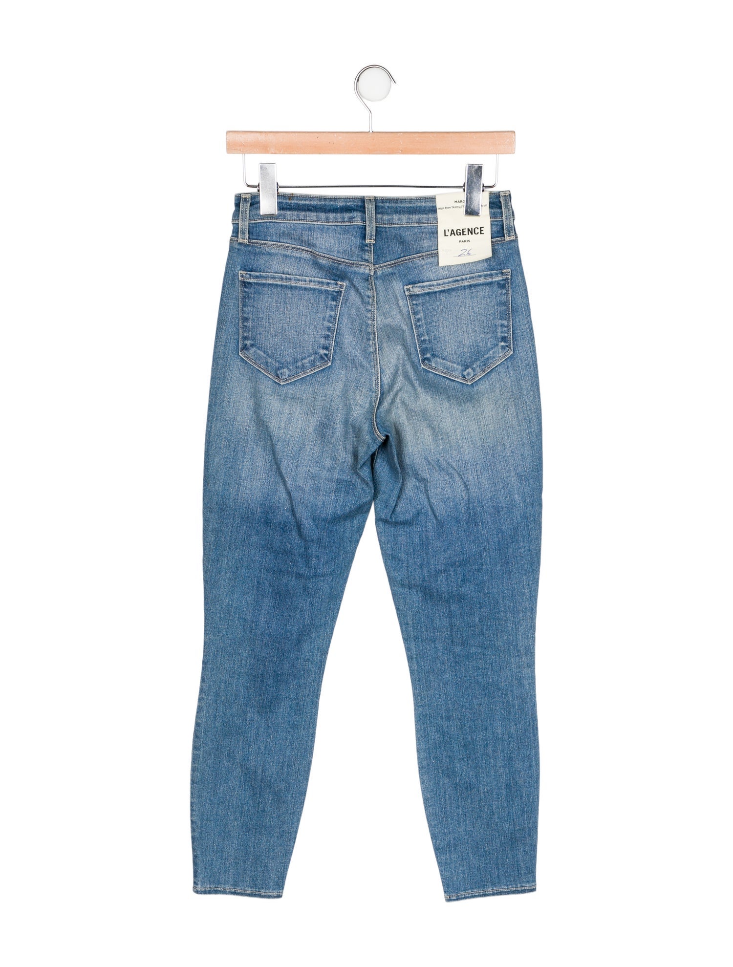 L'Agence Mid-Rise Skinny Leg Jeans