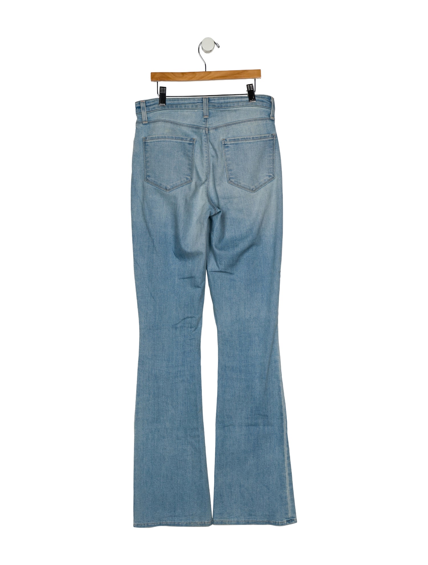 L'Agence Mid-Rise Straight Leg Jeans
