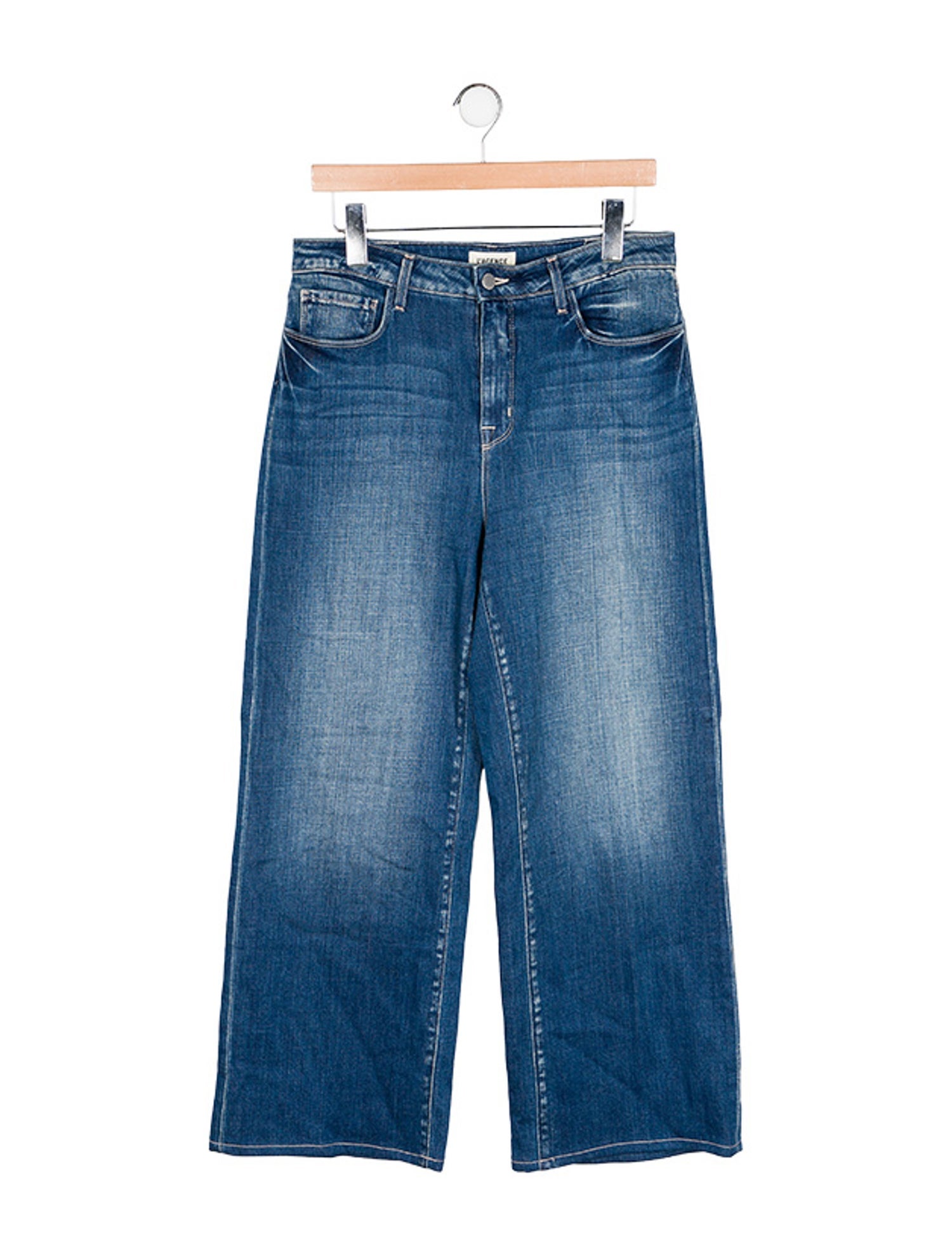 L'Agence High-Rise Wide Leg Jeans