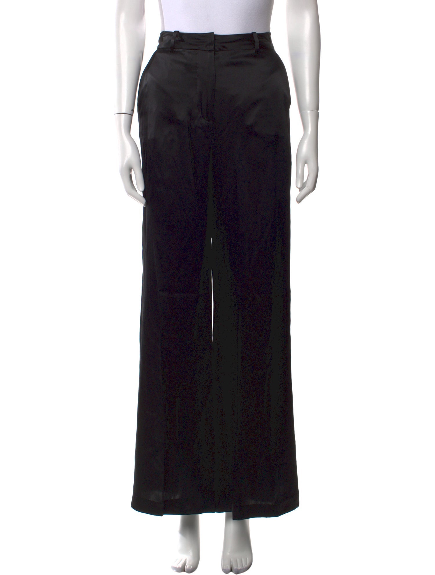 L'Agence Silk Wide Leg Pants