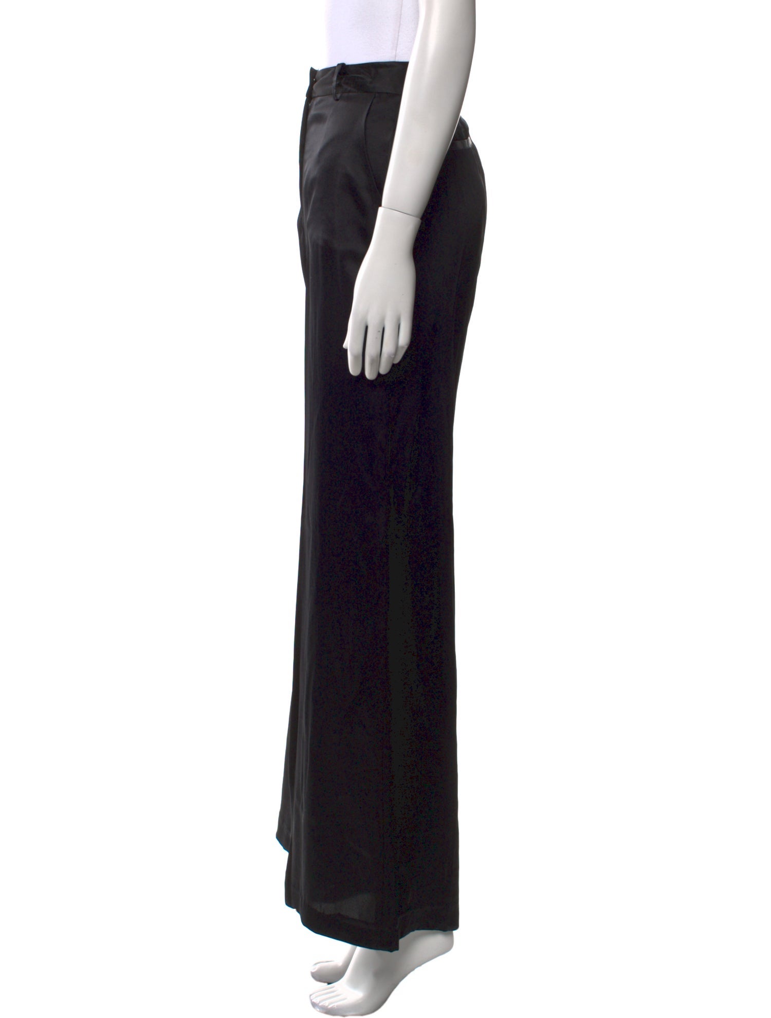 L'Agence Silk Wide Leg Pants