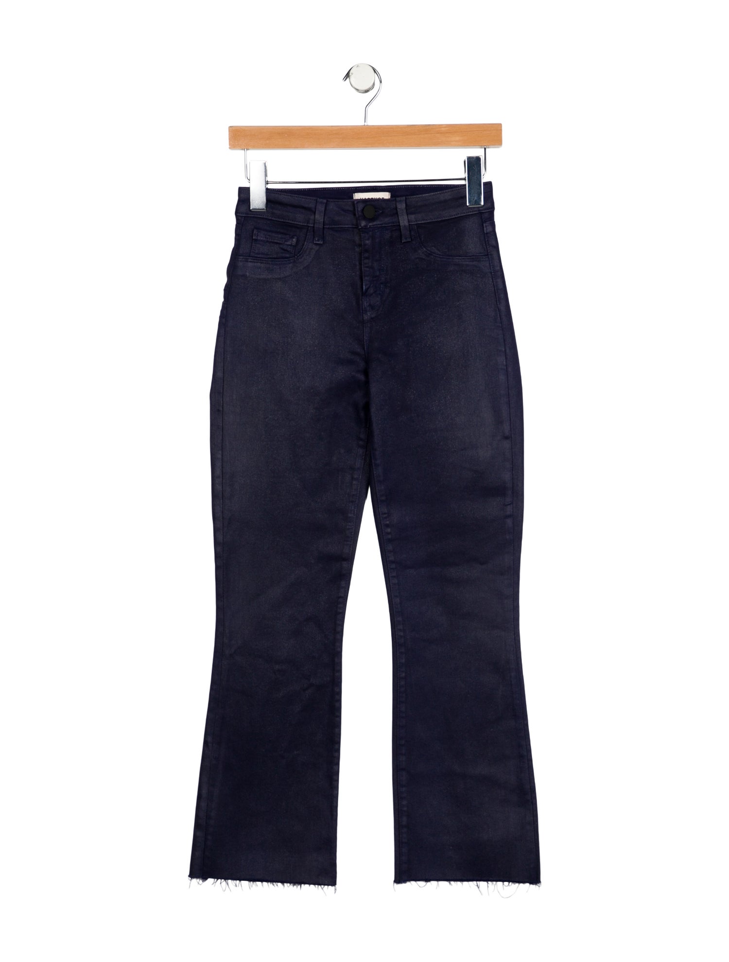L'Agence Mid-Rise Straight Leg Jeans