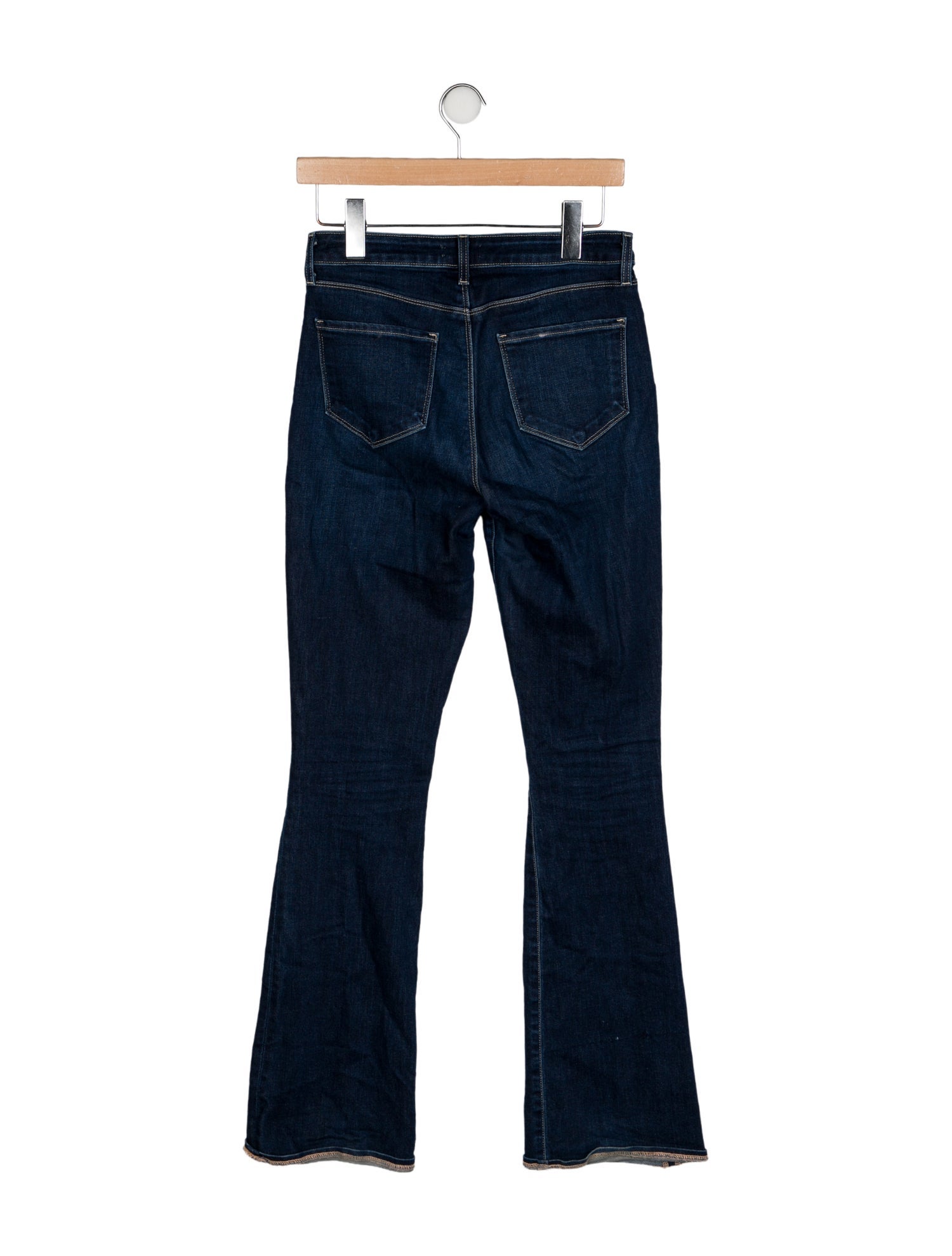 L'Agence Mid-Rise Straight Leg Jeans