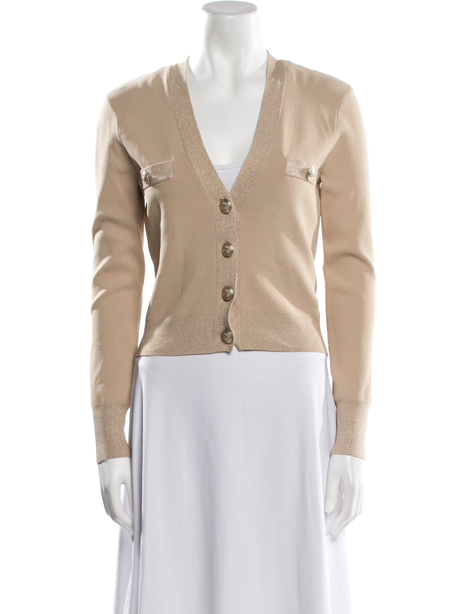 L'Agence V-Neck Sweater