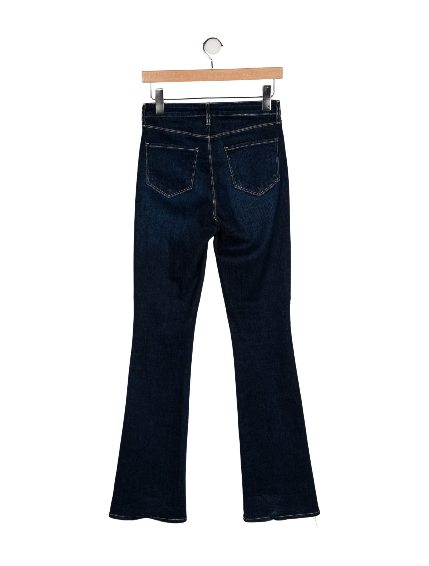 L'Agence Mid-Rise Straight Leg Jeans