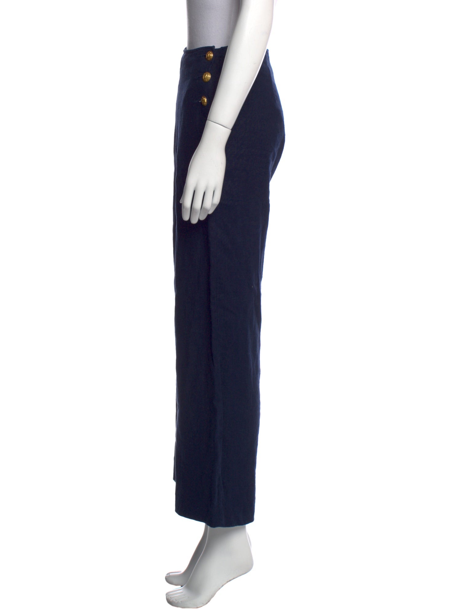 L'Agence Linen Wide Leg Pants w/ Tags