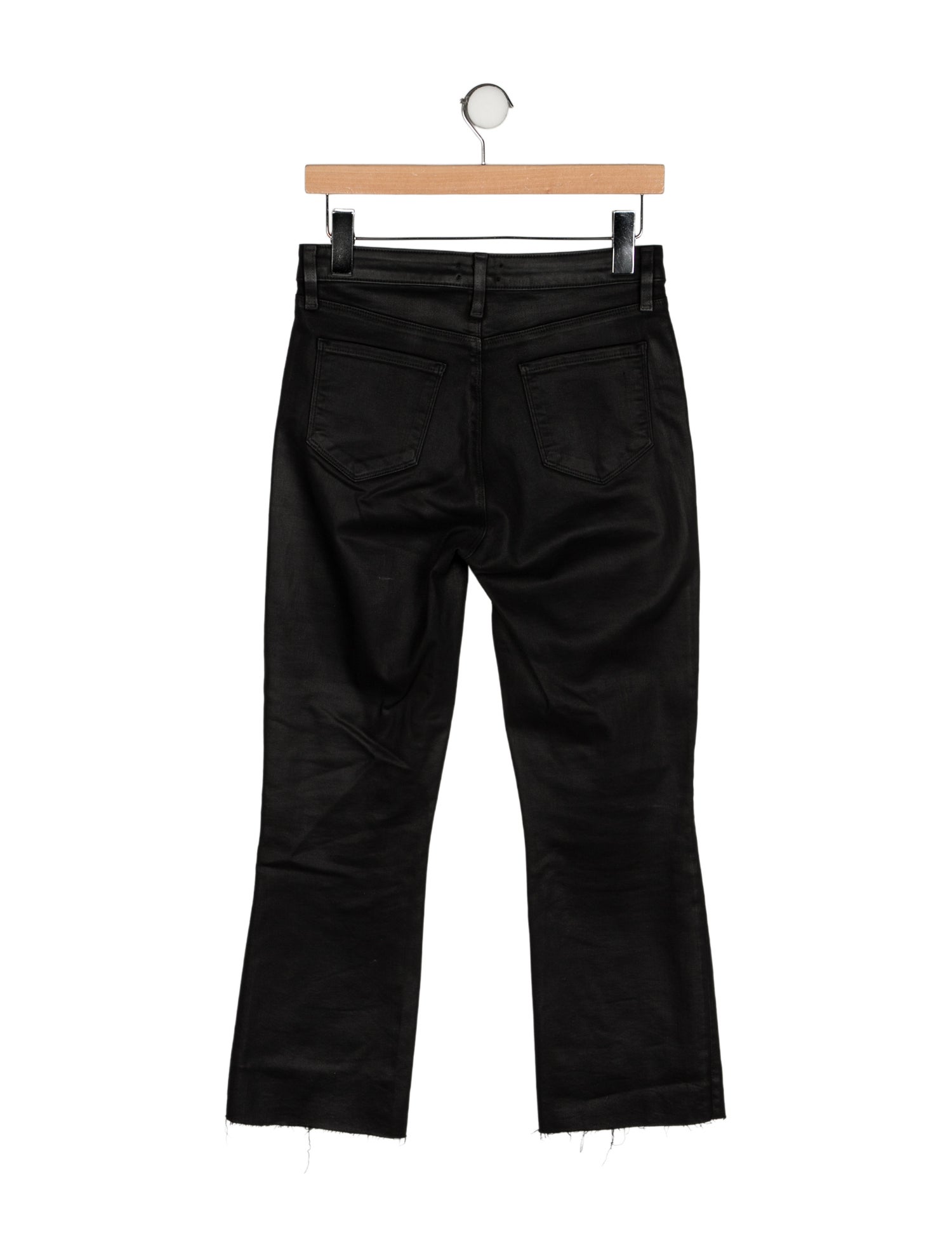 L'Agence Mid-Rise Straight Leg Jeans