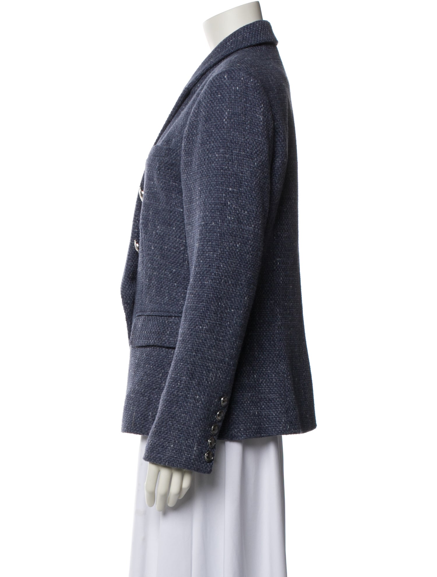 L'Agence Striped Blazer