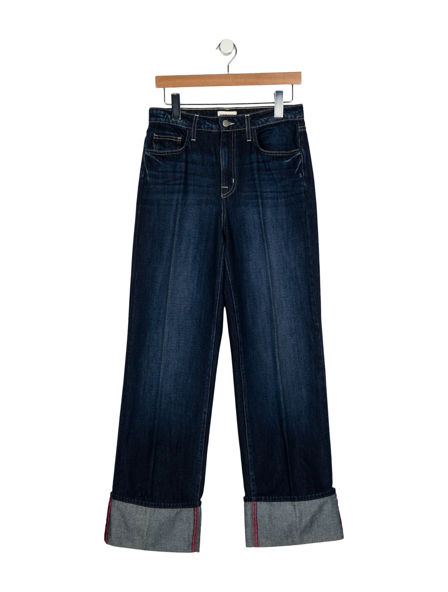 L'Agence High-Rise Wide Leg Jeans
