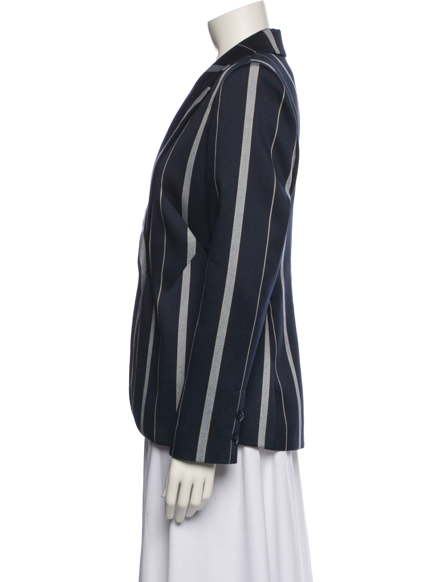 L'Agence Striped Blazer