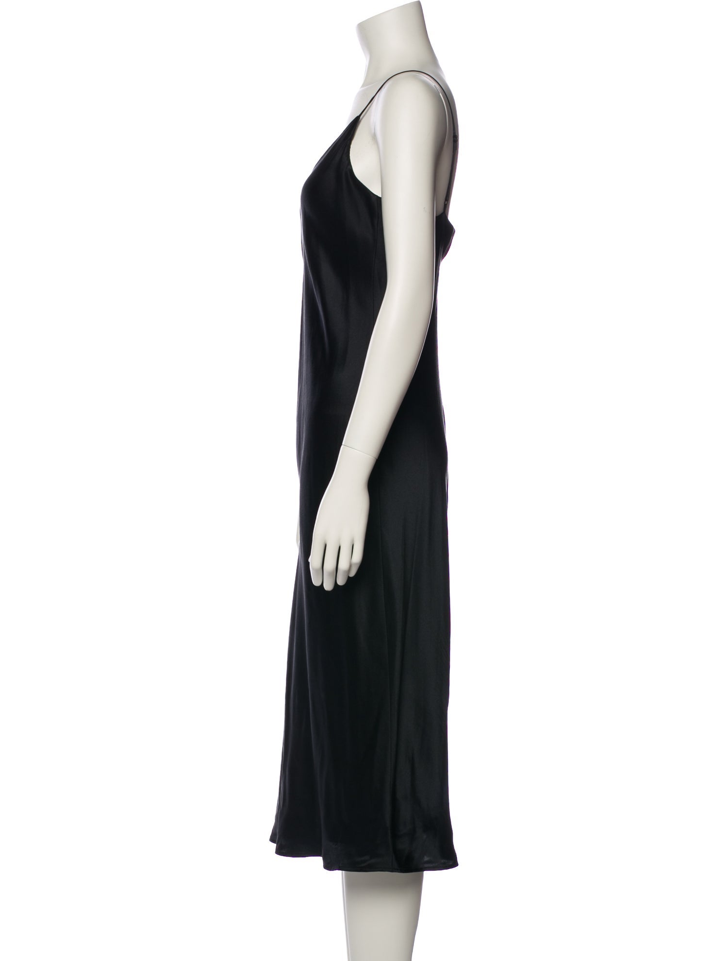 L'Agence Silk Knee-Length Dress