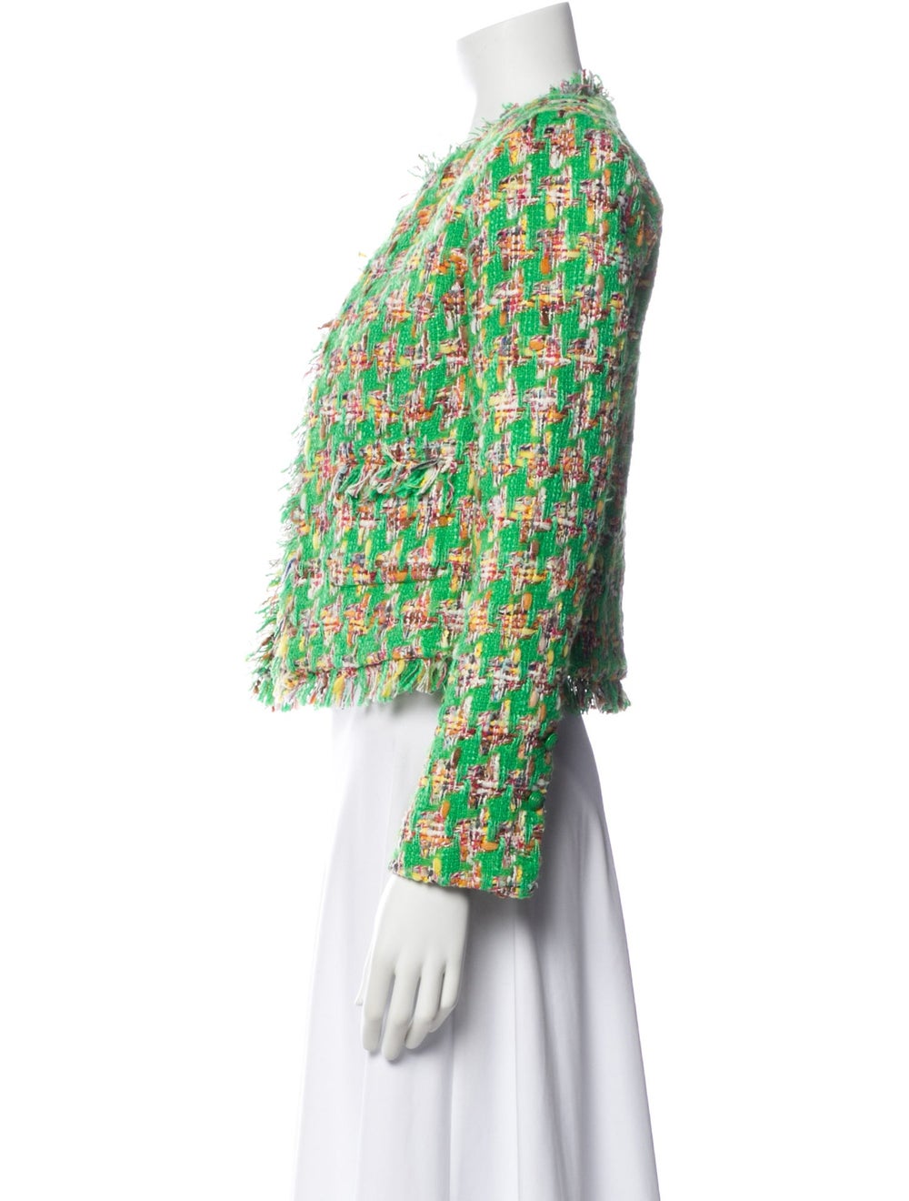 L'Agence Patterned Evening Jacket - image 2