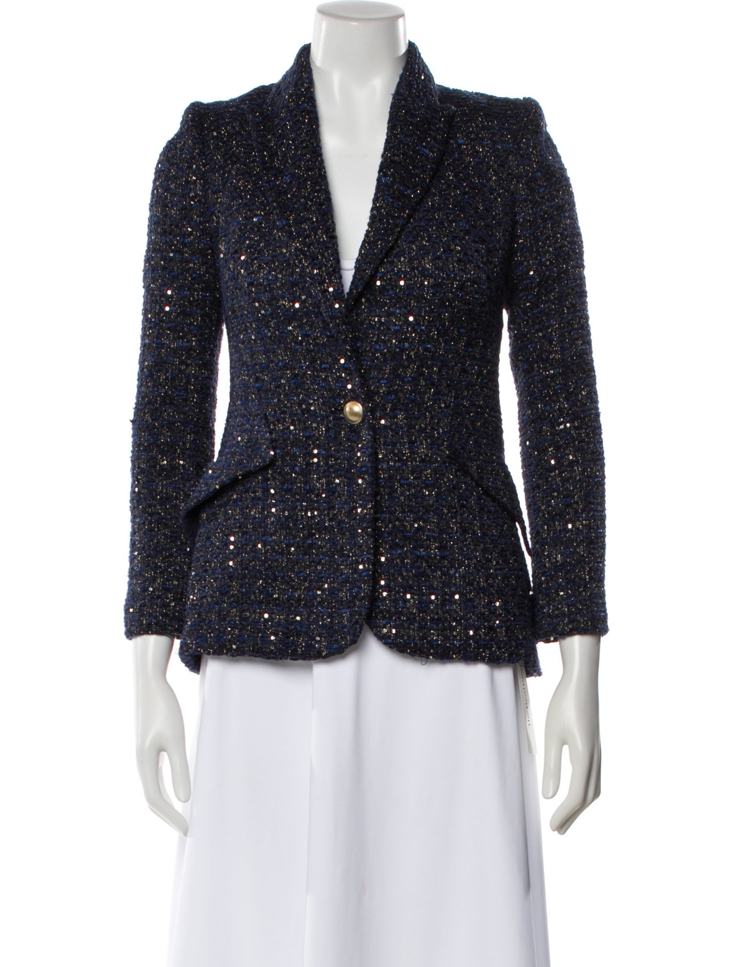 L'Agence Printed Blazer