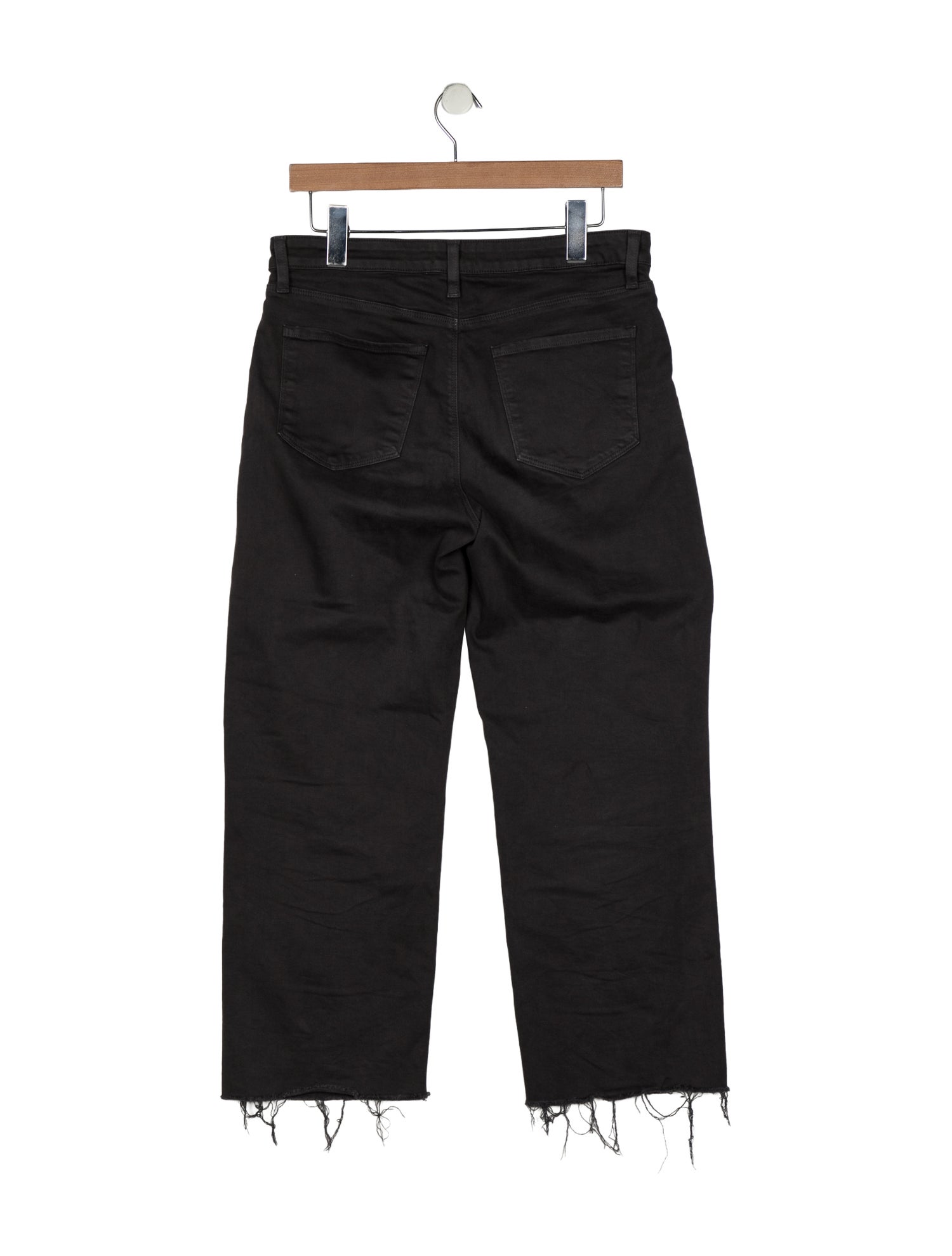 L'Agence Mid-Rise Wide Leg Jeans