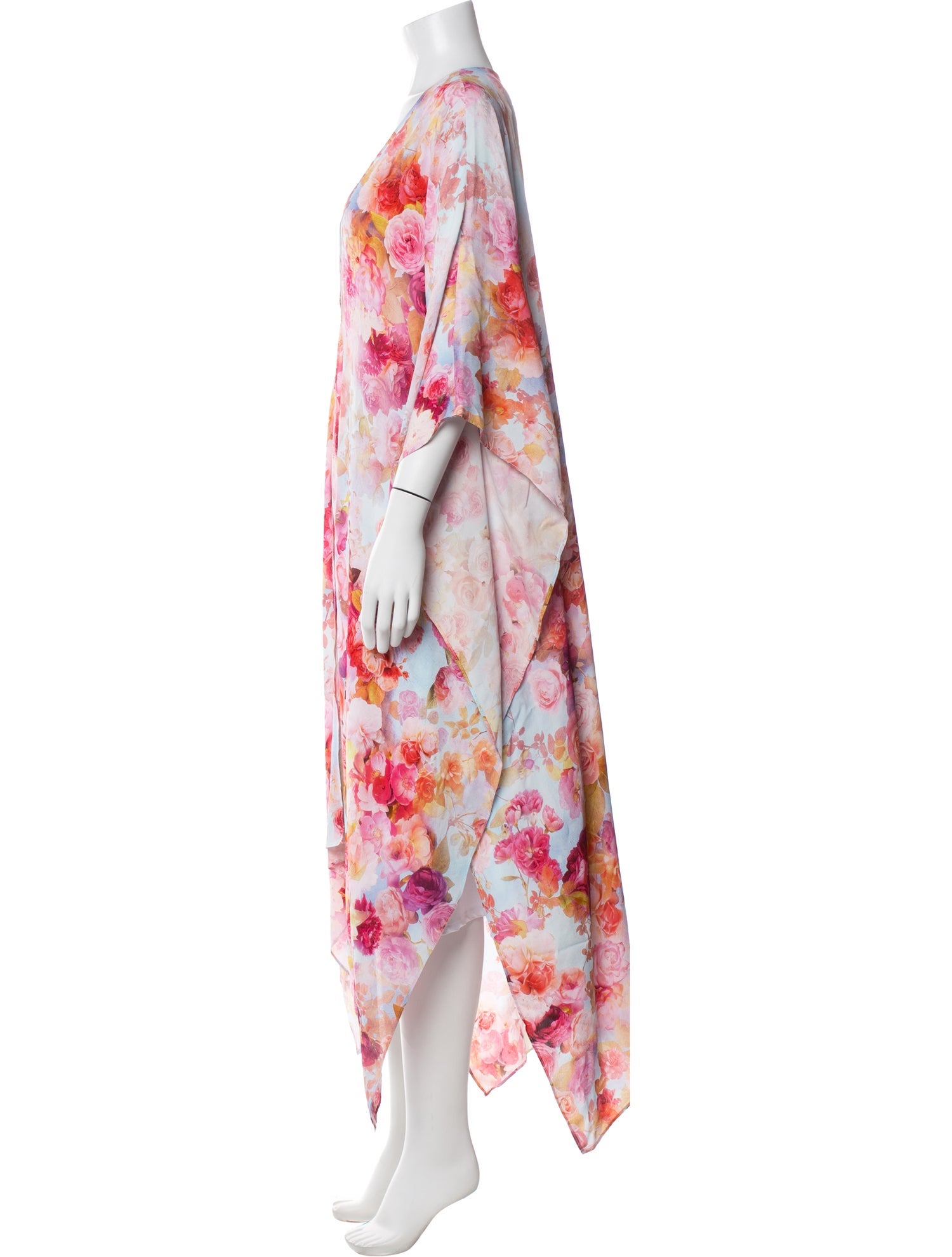 L'Agence Floral Print Cover-Up