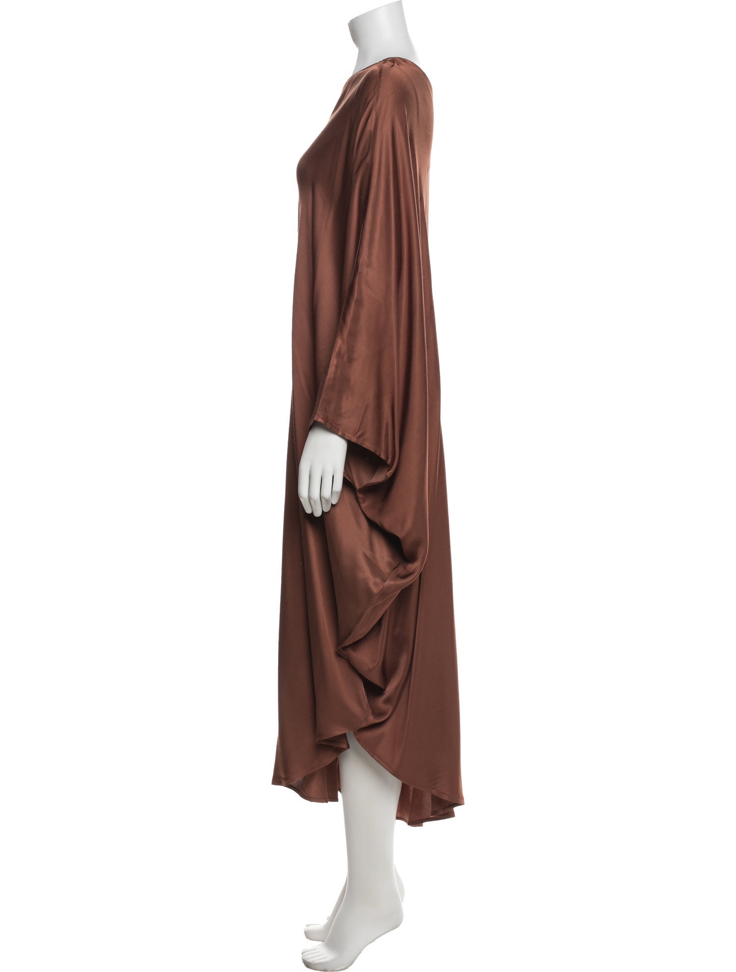 L'Agence One-Shoulder Long Dress