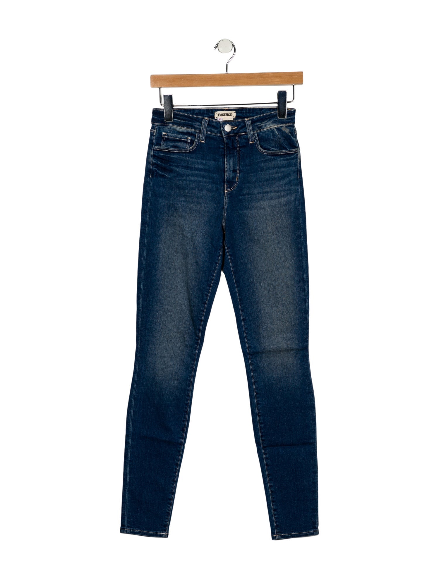 L'Agence Mid-Rise Skinny Leg Jeans