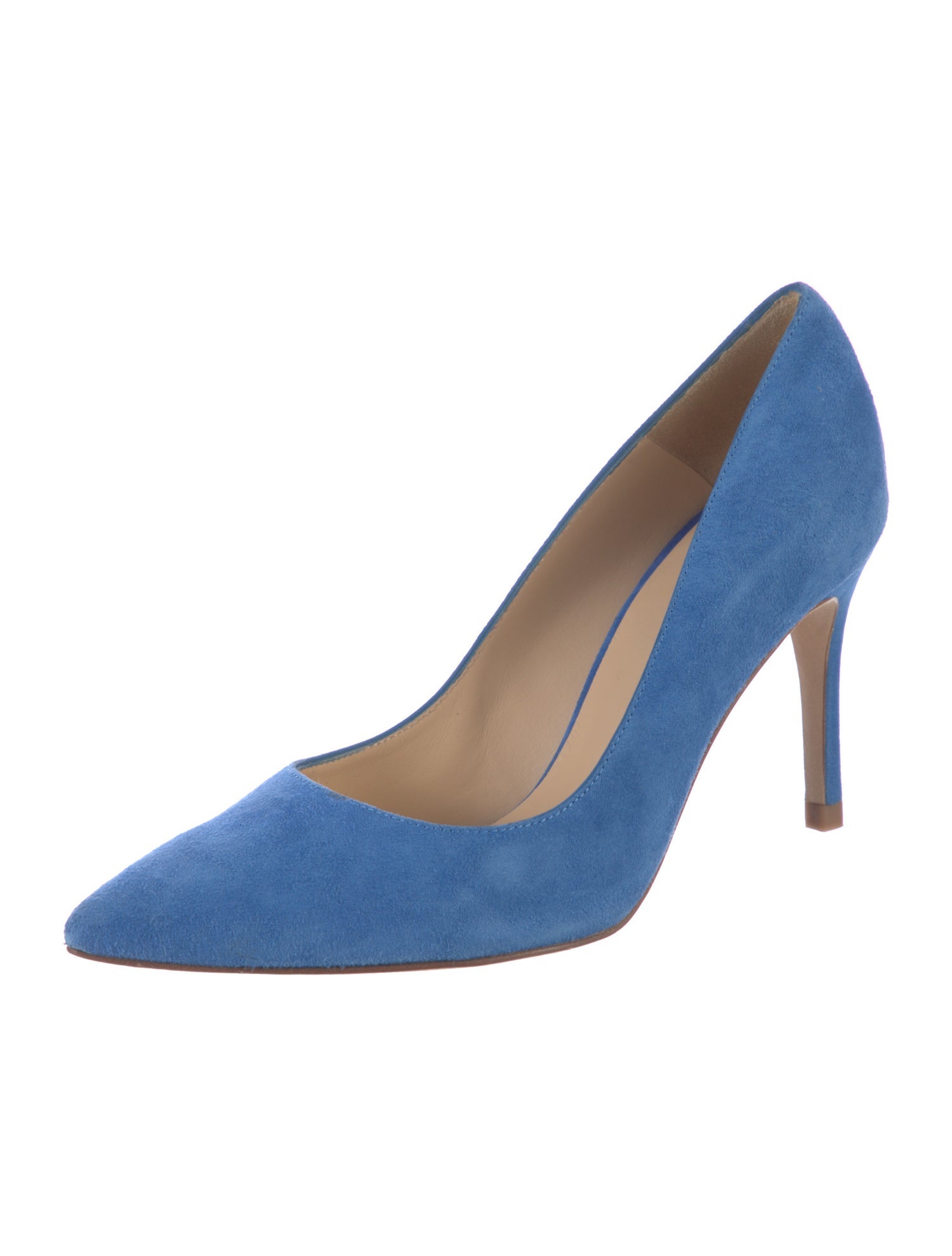 L'Agence Suede Pumps
