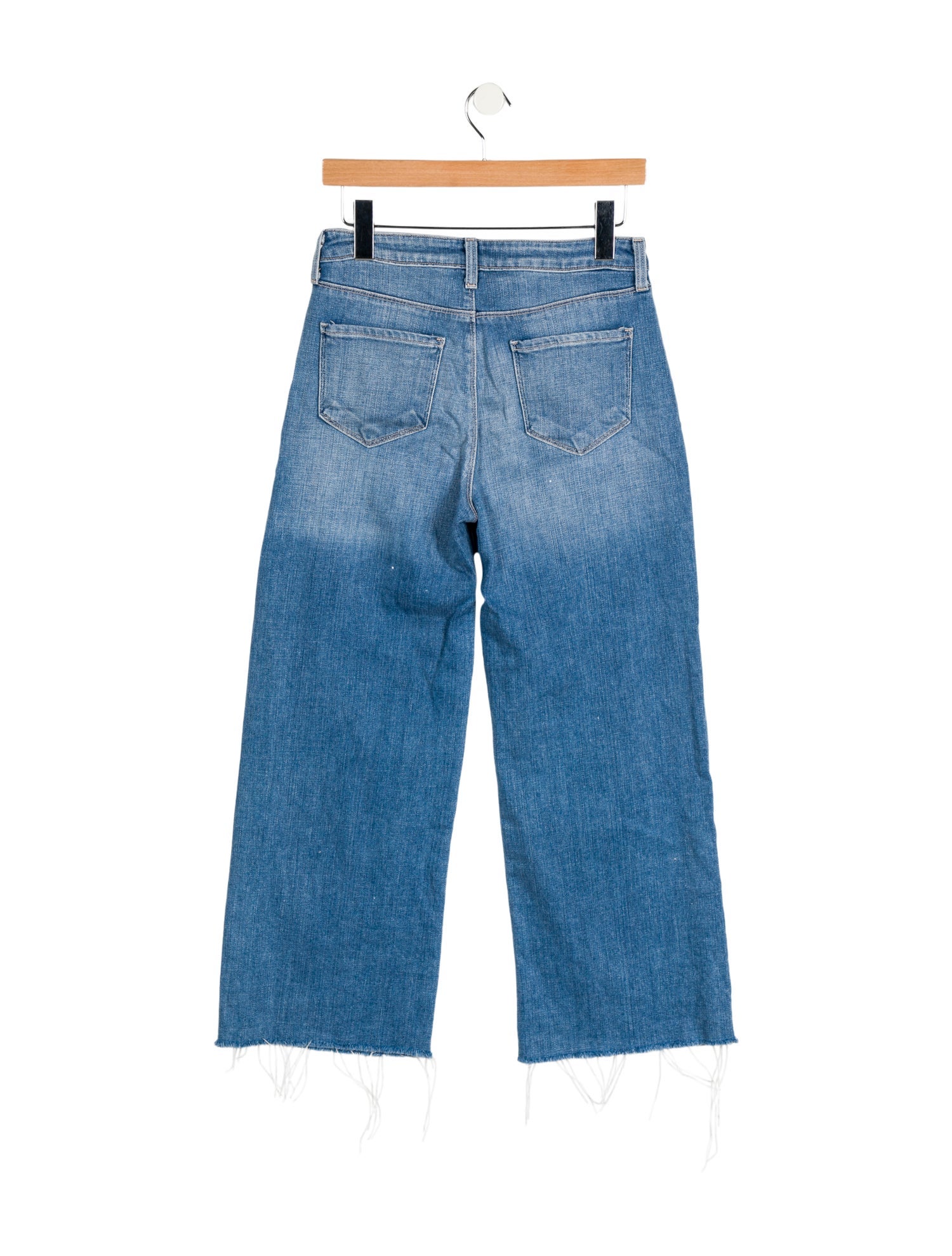 L'Agence Mid-Rise Straight Leg Jeans