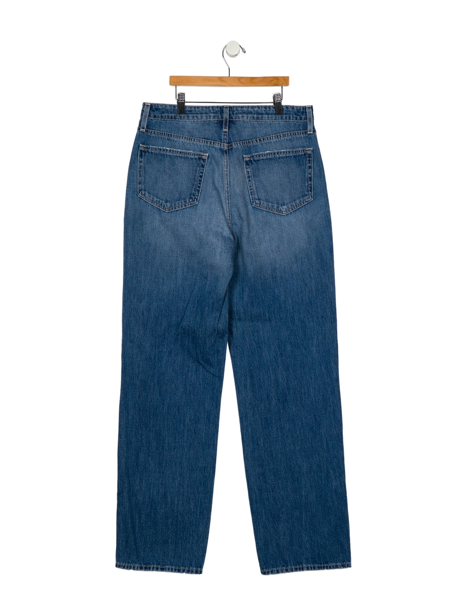 L'Agence High-Rise Straight Leg Jeans