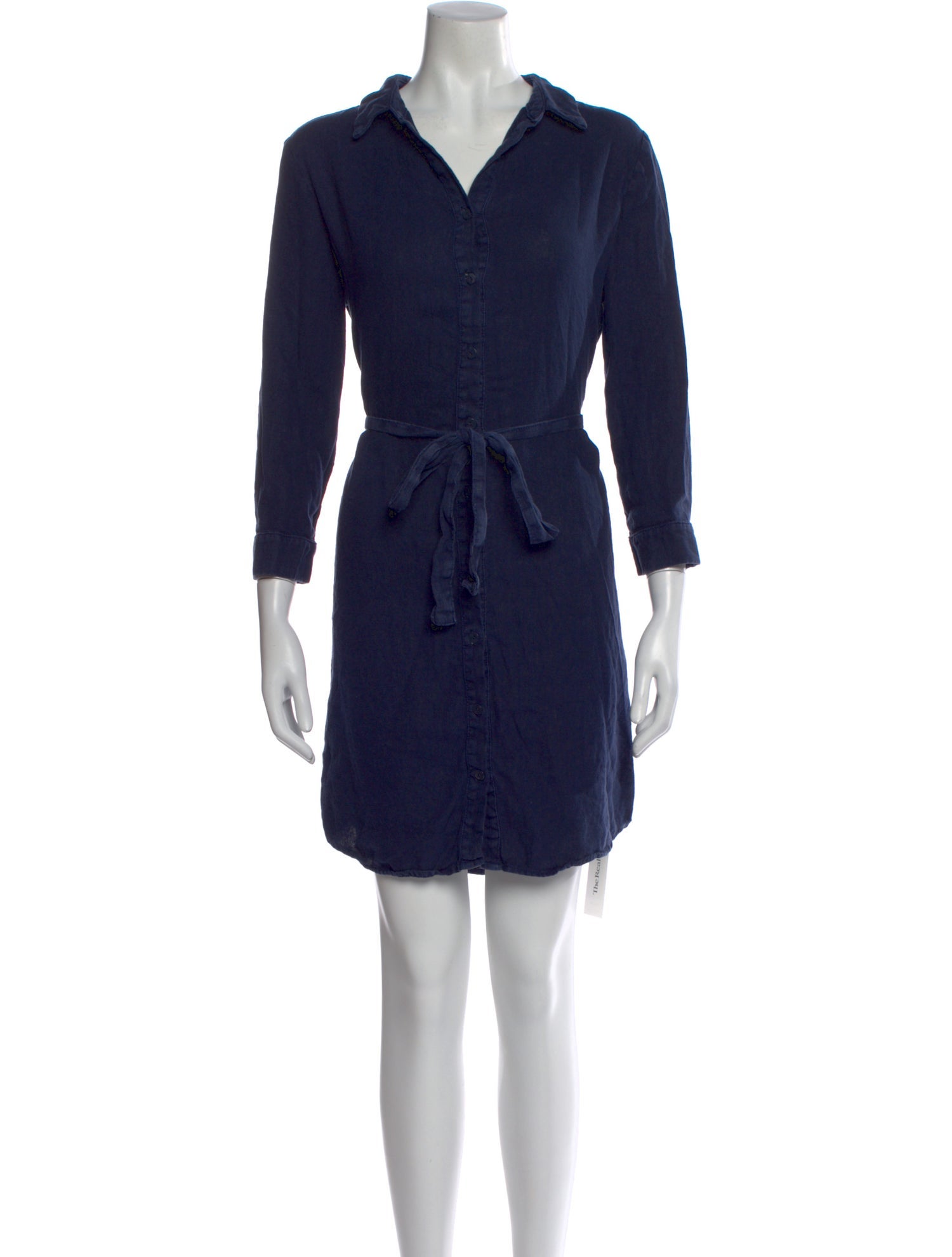L'Agence Linen Mini Dress