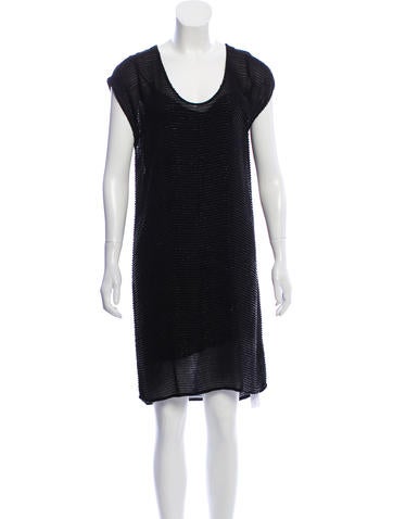 L'Agence Dresses Chelsea Embellished Knee-Length Dress XS
