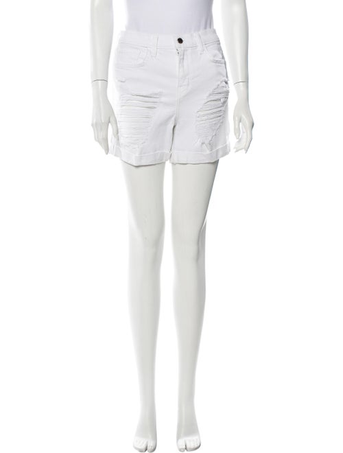 L'Agence Mini Shorts White