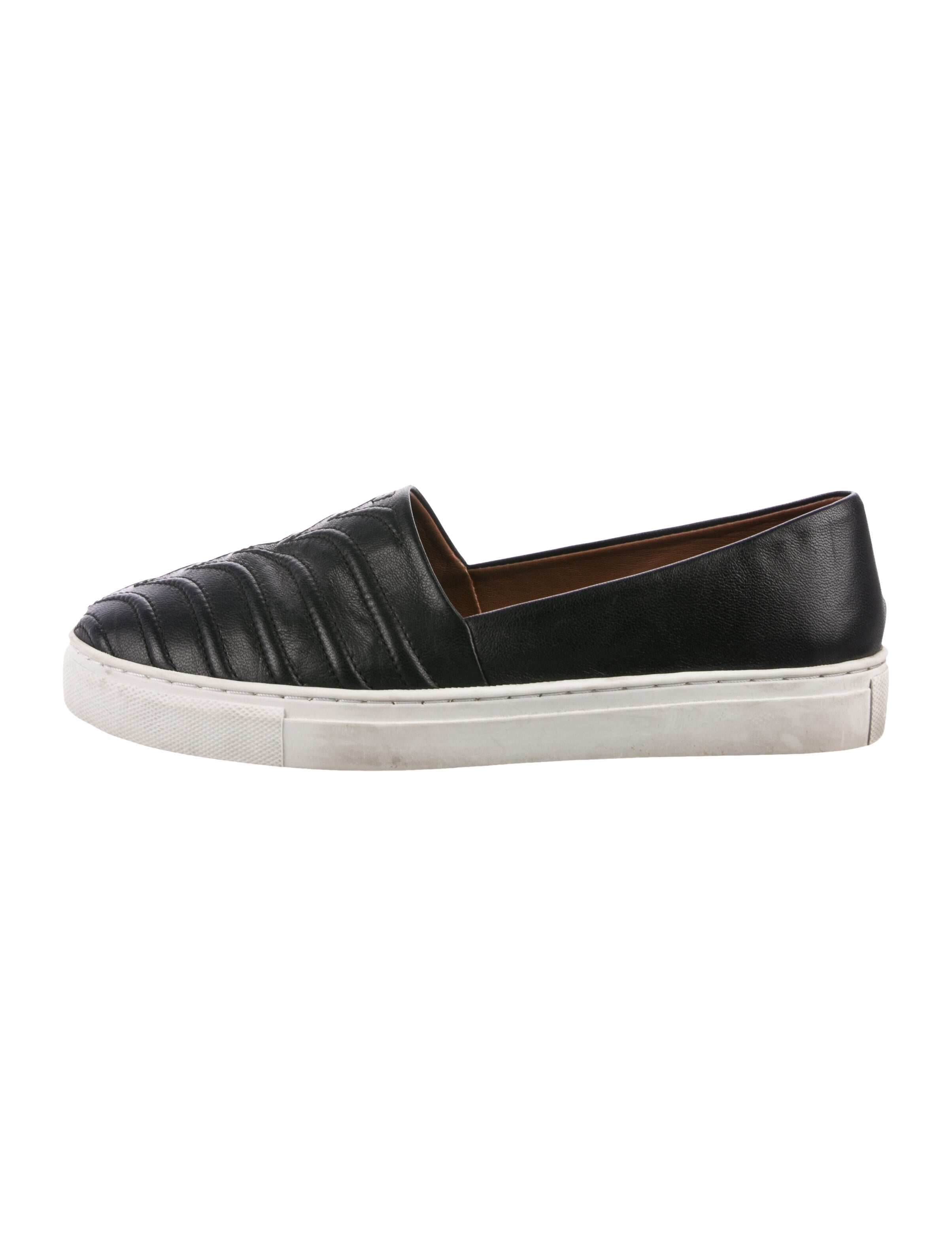 L'Agence Leather SlipOn Sneakers Shoes WL348388 The RealReal