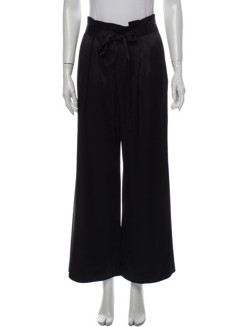 L'Agence Wide Leg Pants Black