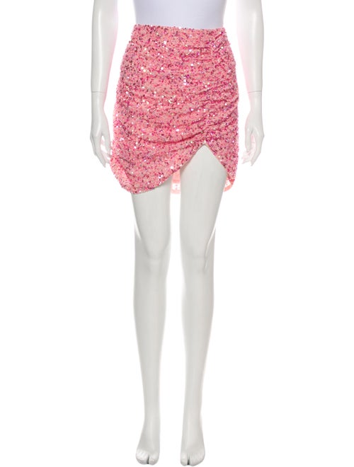 L'Agence Mini Skirt w/ Tags Metallic