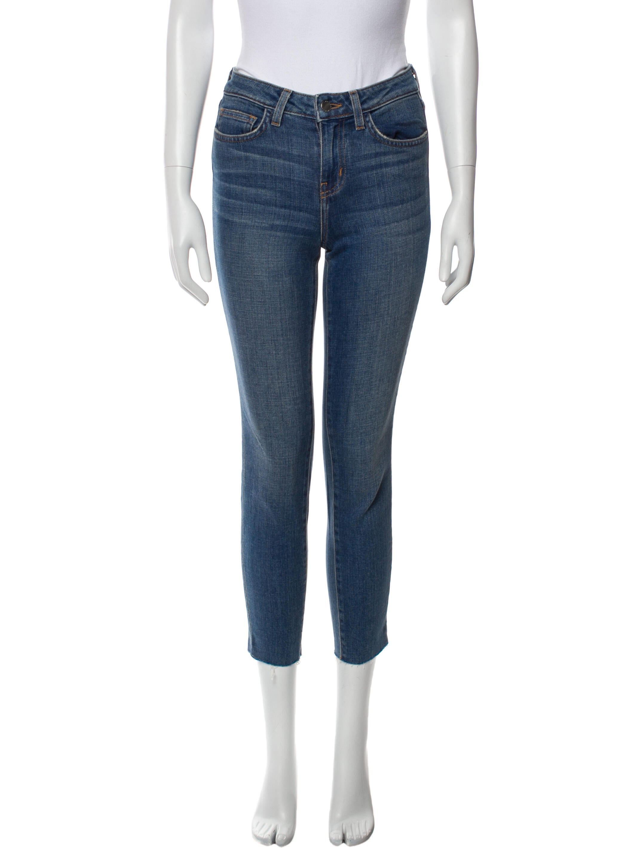 L'Agence Mid-Rise Skinny Leg Jeans