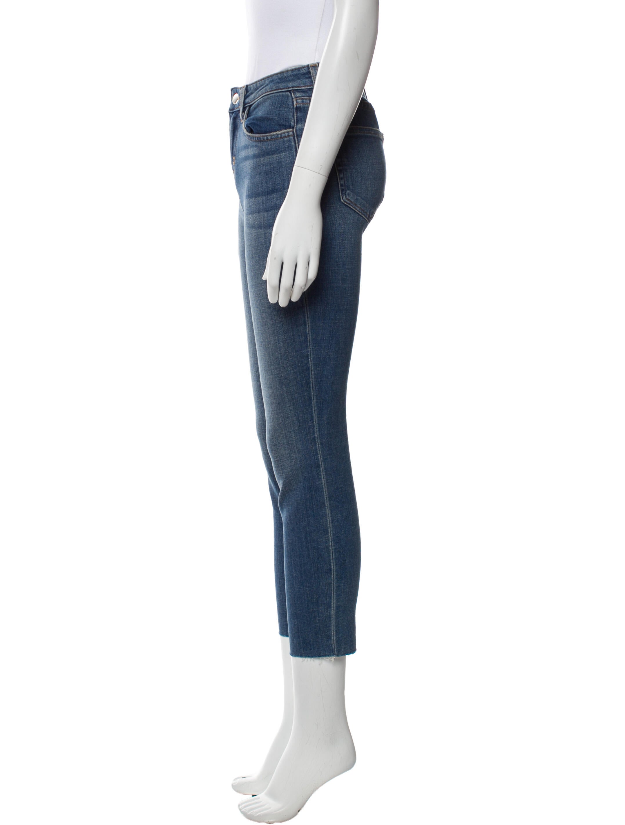 L'Agence Mid-Rise Skinny Leg Jeans