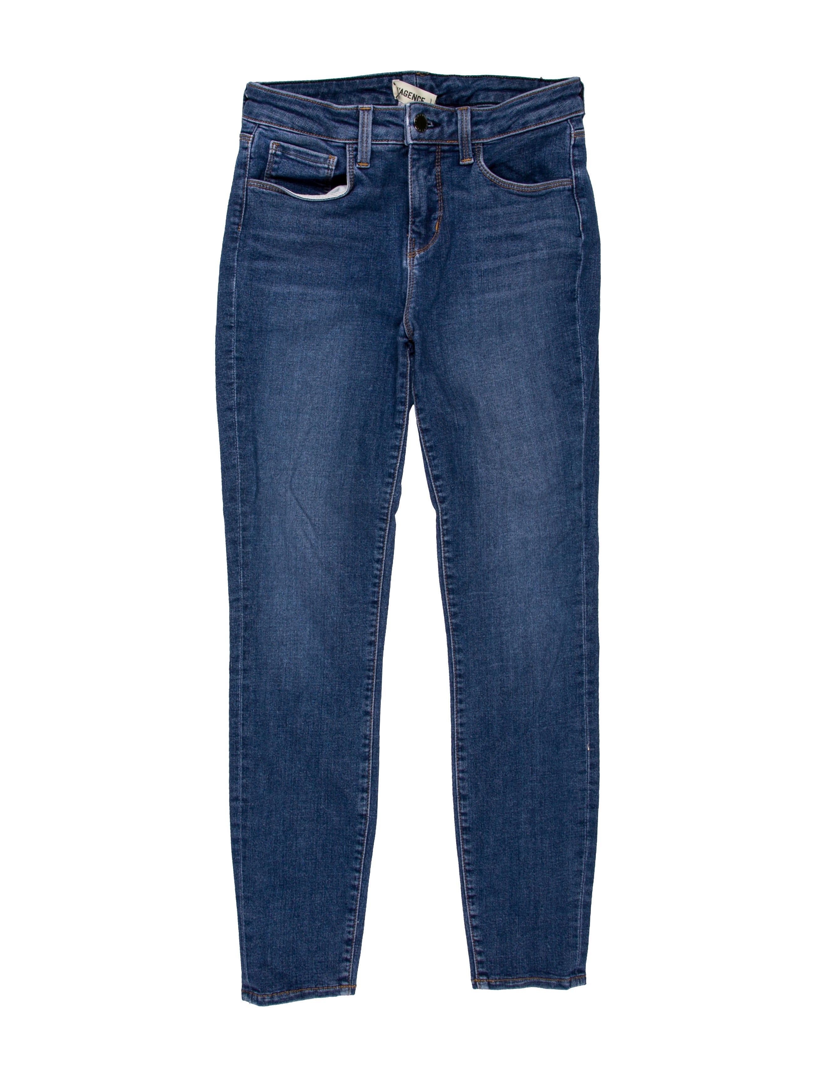 L'Agence Mid-Rise Skinny Leg Jeans