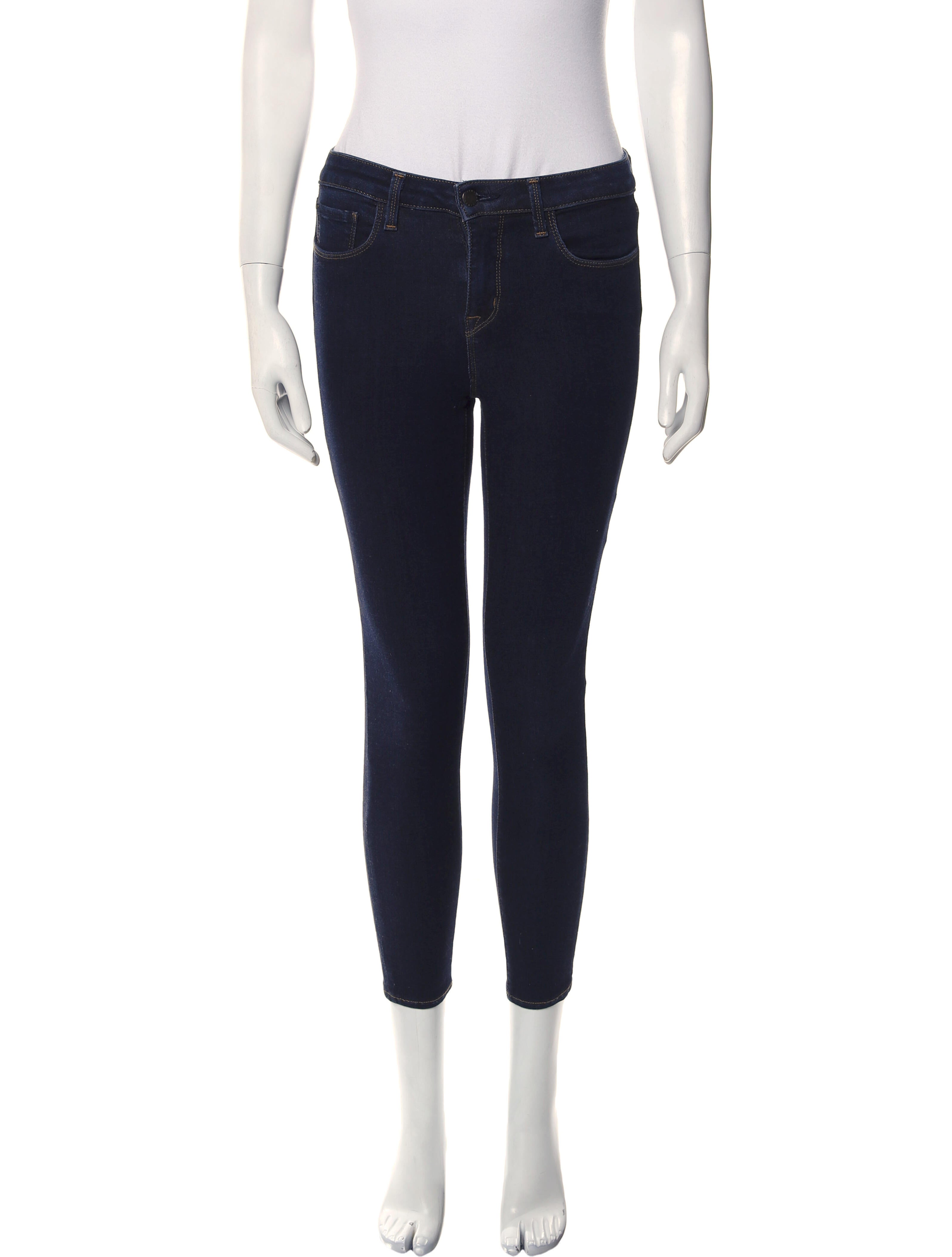 L'Agence Mid-Rise Skinny Leg Jeans