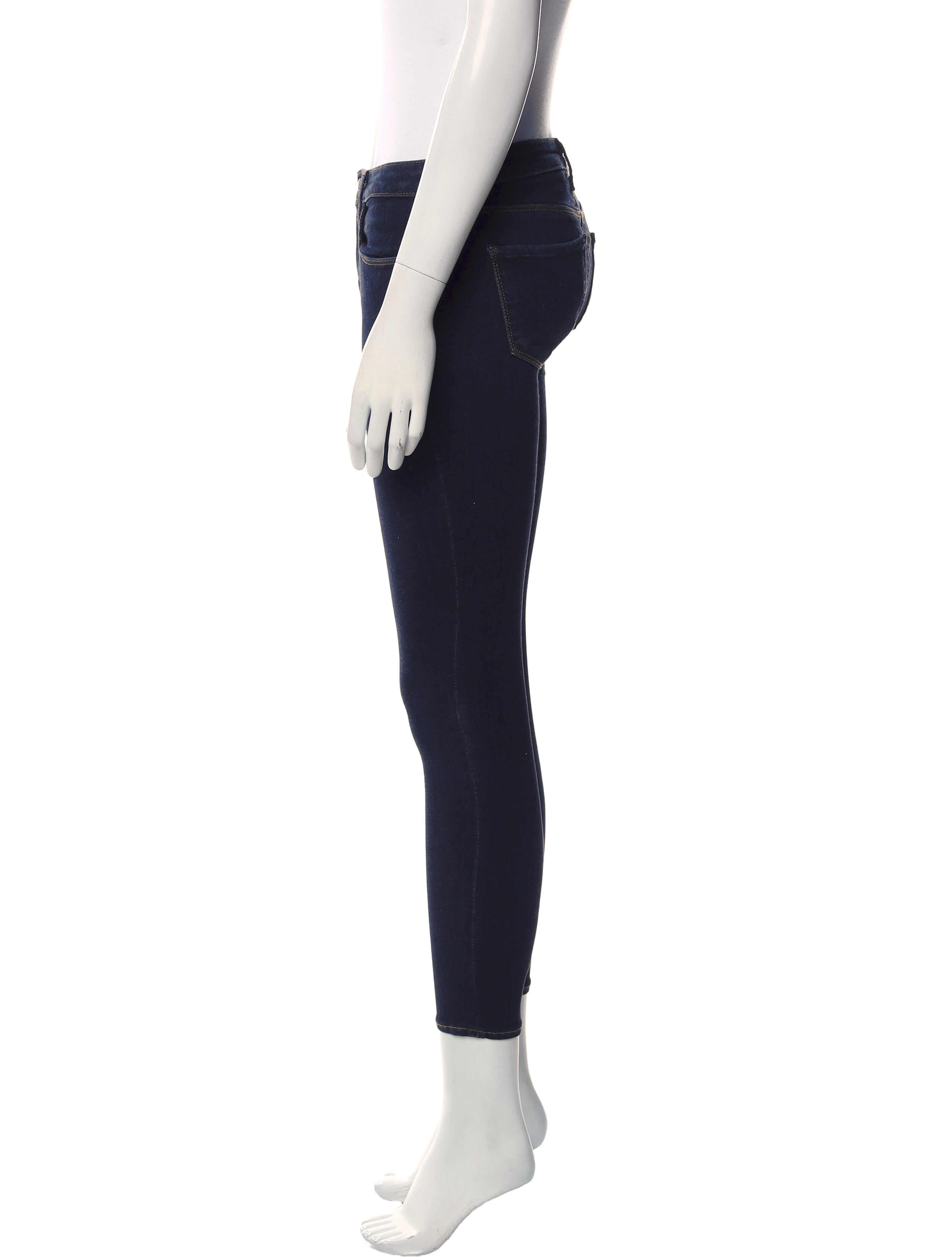 L'Agence Mid-Rise Skinny Leg Jeans