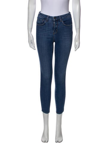 L'Agence Jeans Mid-Rise Skinny Leg XS