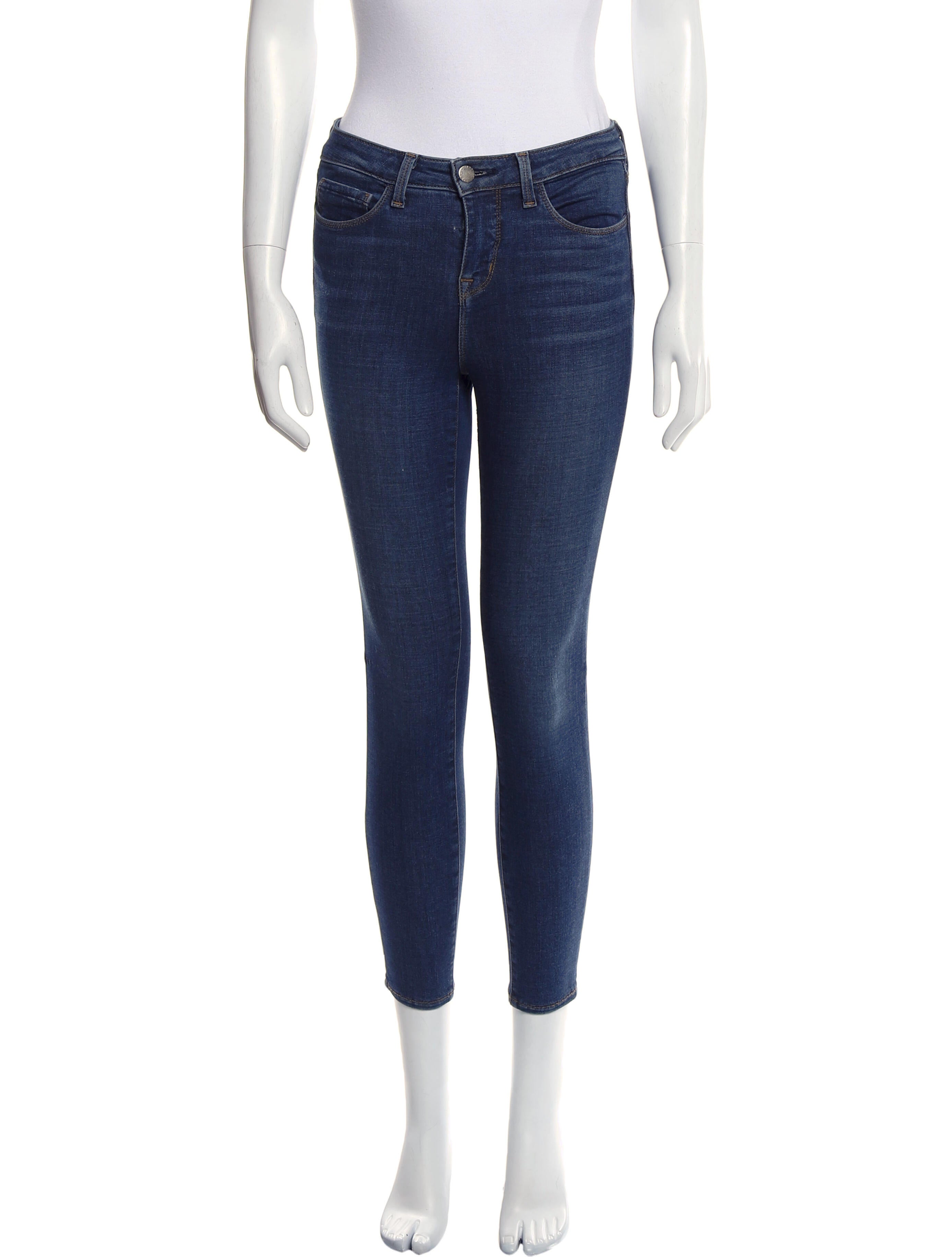 L'Agence Mid-Rise Skinny Leg Jeans