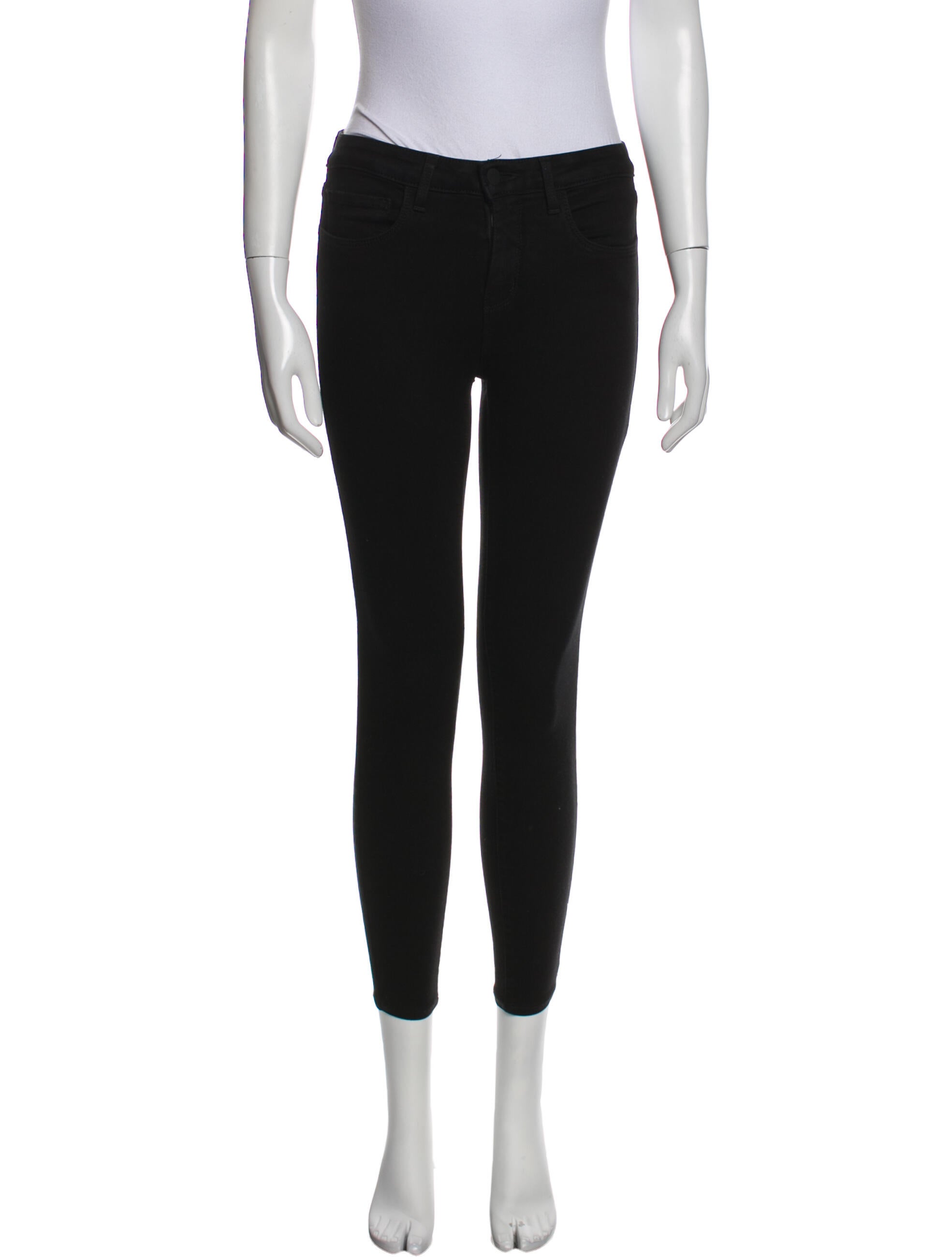 L'Agence Mid-Rise Skinny Leg Jeans