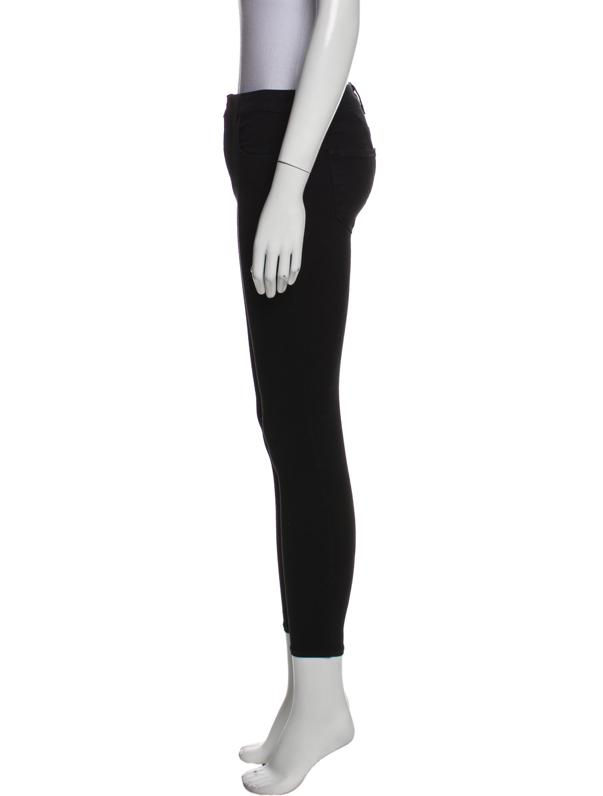 L'Agence Mid-Rise Skinny Leg Jeans