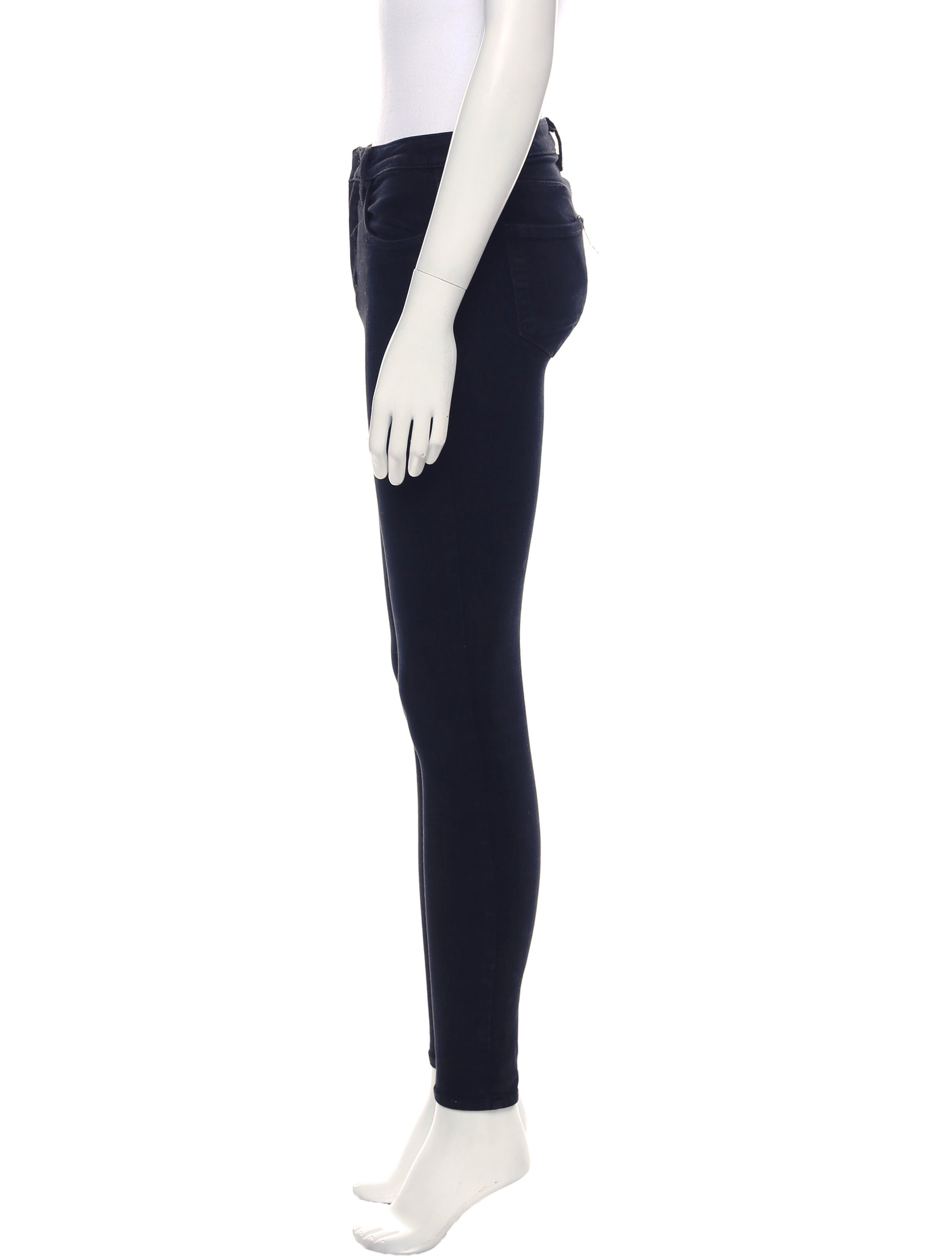 L'Agence Mid-Rise Skinny Leg Jeans