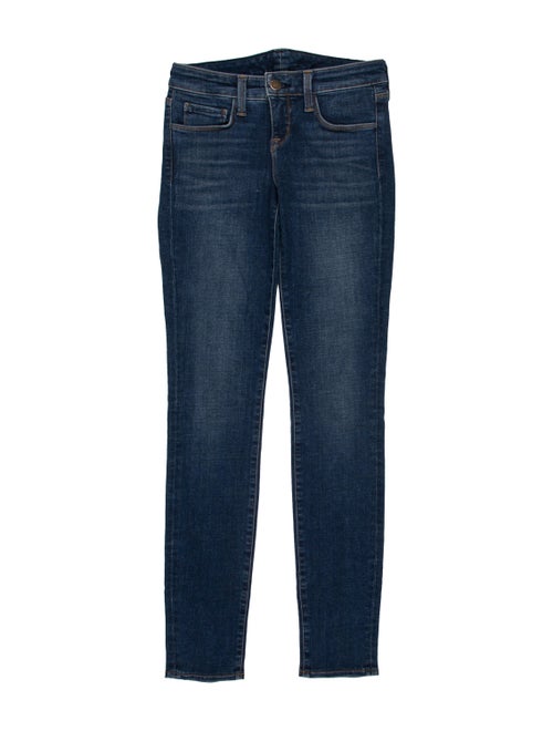 L'Agence Low-Rise Skinny Leg Jeans