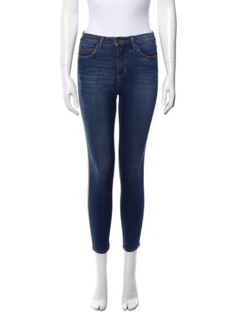 L'Agence Mid-Rise Skinny Leg Jeans