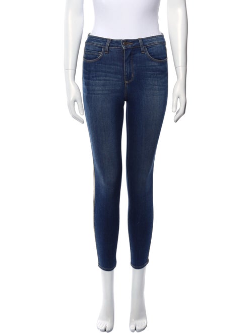 L'Agence Mid-Rise Skinny Leg Jeans