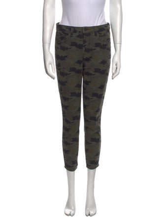 L'Agence Printed Skinny Leg Pants