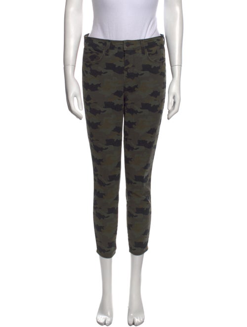 L'Agence Printed Skinny Leg Pants