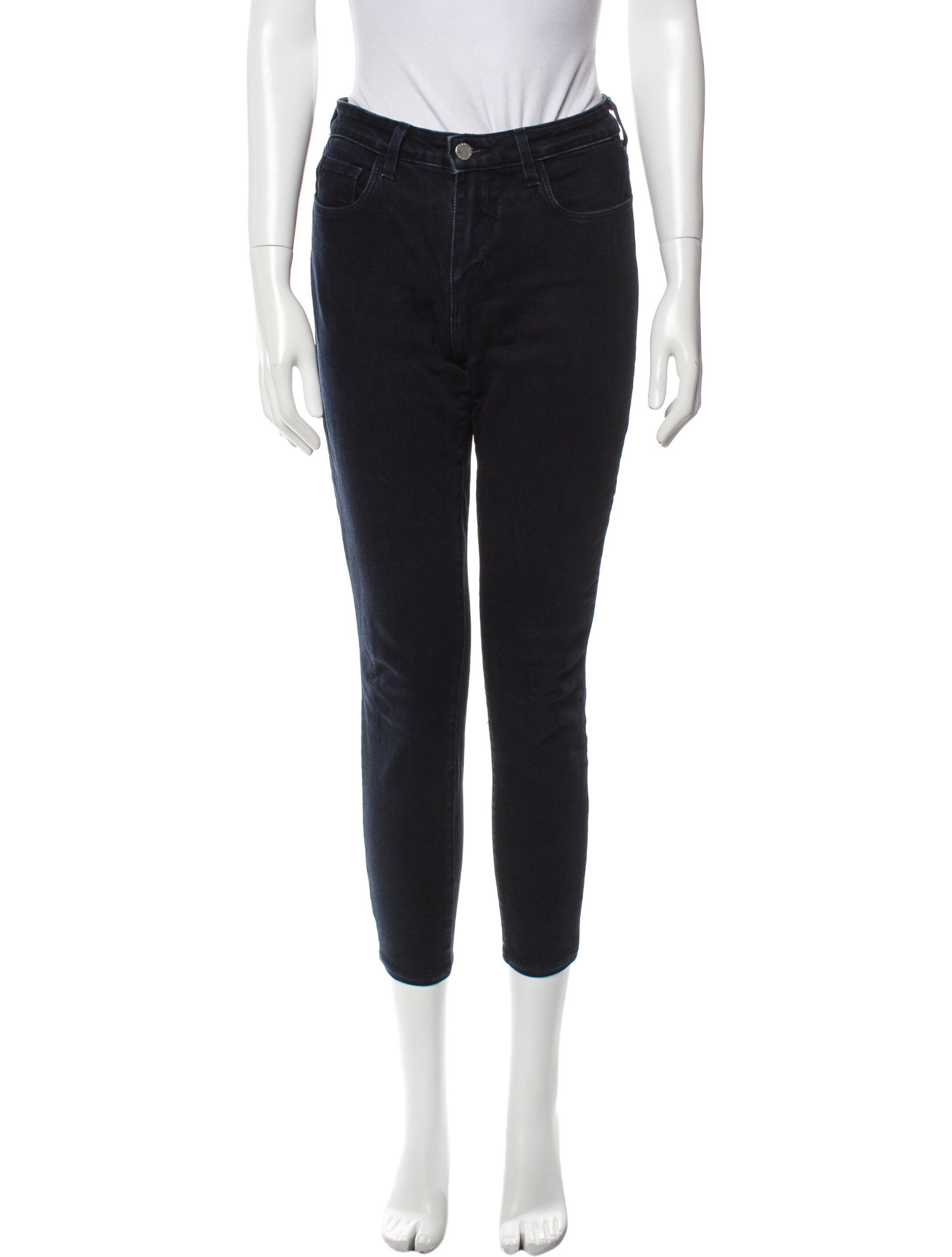 L'Agence Mid-Rise Skinny Leg Jeans