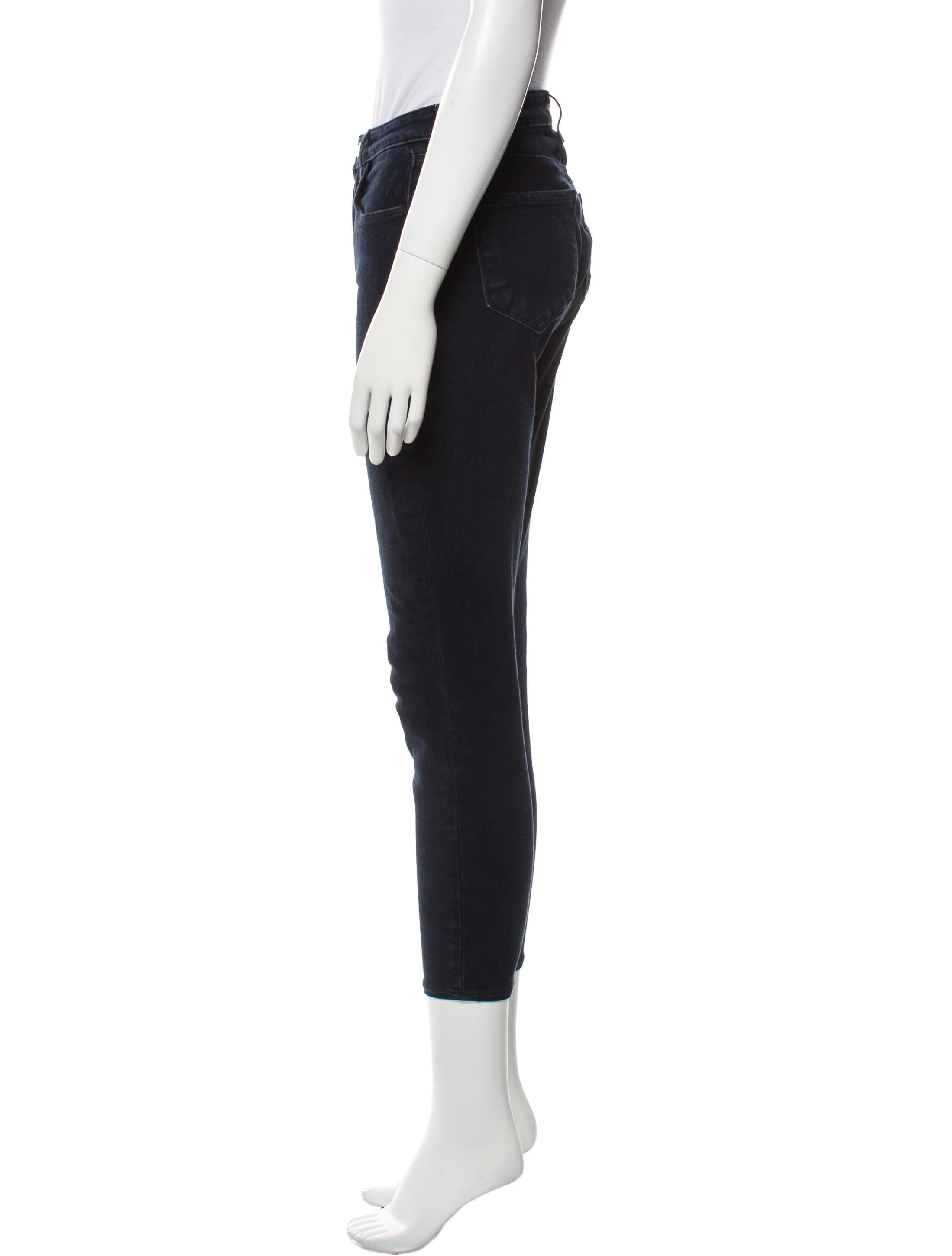 L'Agence Mid-Rise Skinny Leg Jeans