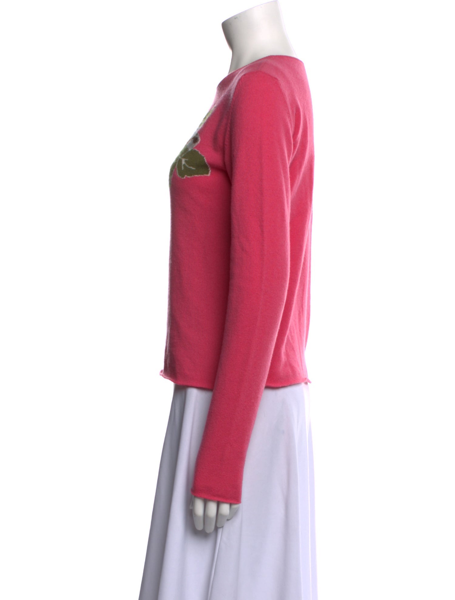 Lucien Pellat-Finet Cashmere Graphic Print Sweater